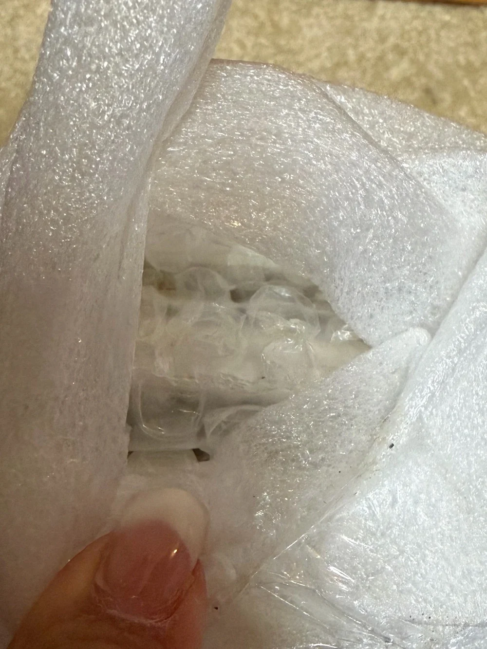 White Marble Octagon Coasters - Set of 4 are NWT